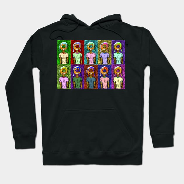 Donut Men Hoodie by ArtsWorX719